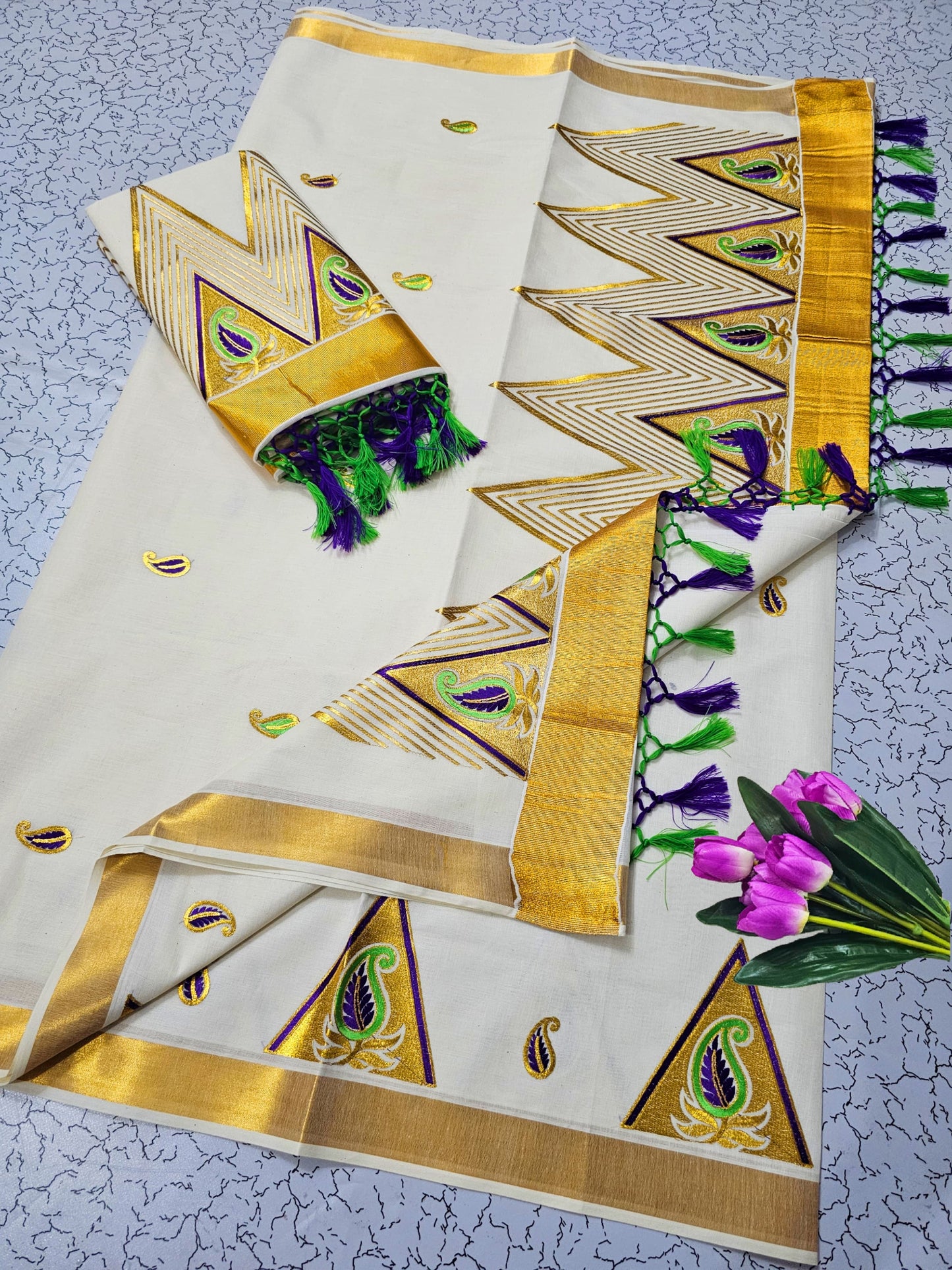 π¦ Traditional ONAM Kasavu Collection