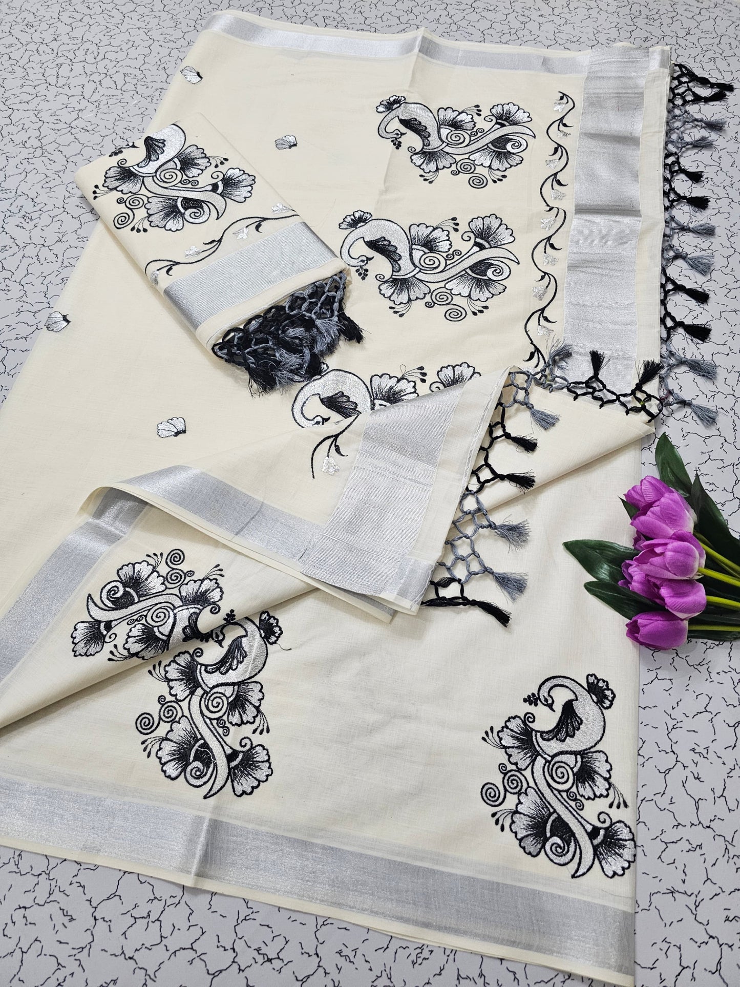 Traditional ONAM Kasavu Collection KERALA COTTON