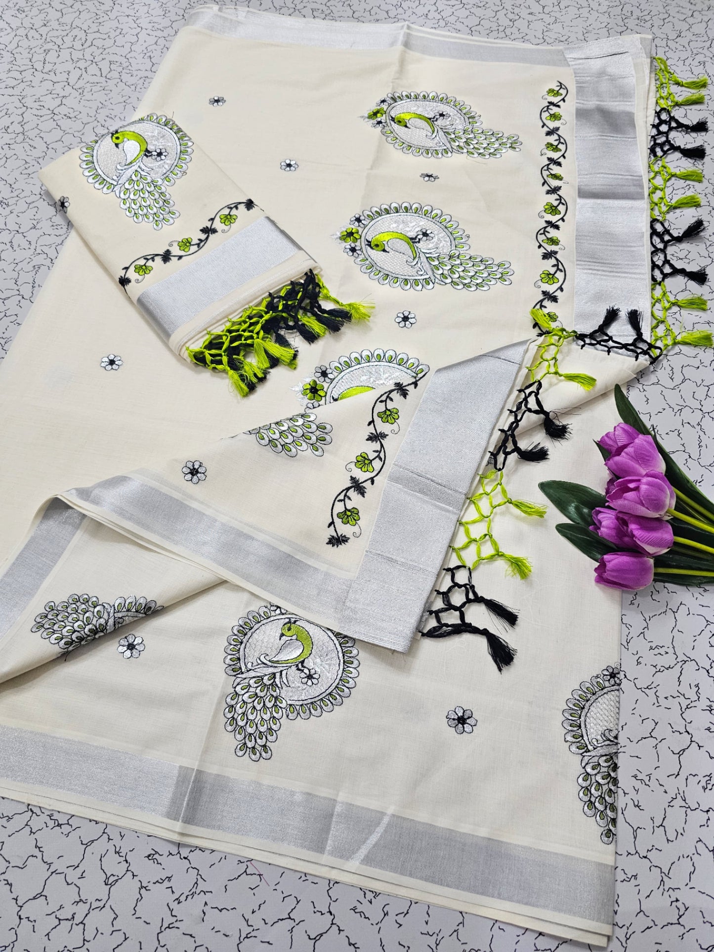 Traditional ONAM Kasavu Collection KERALA COTTON