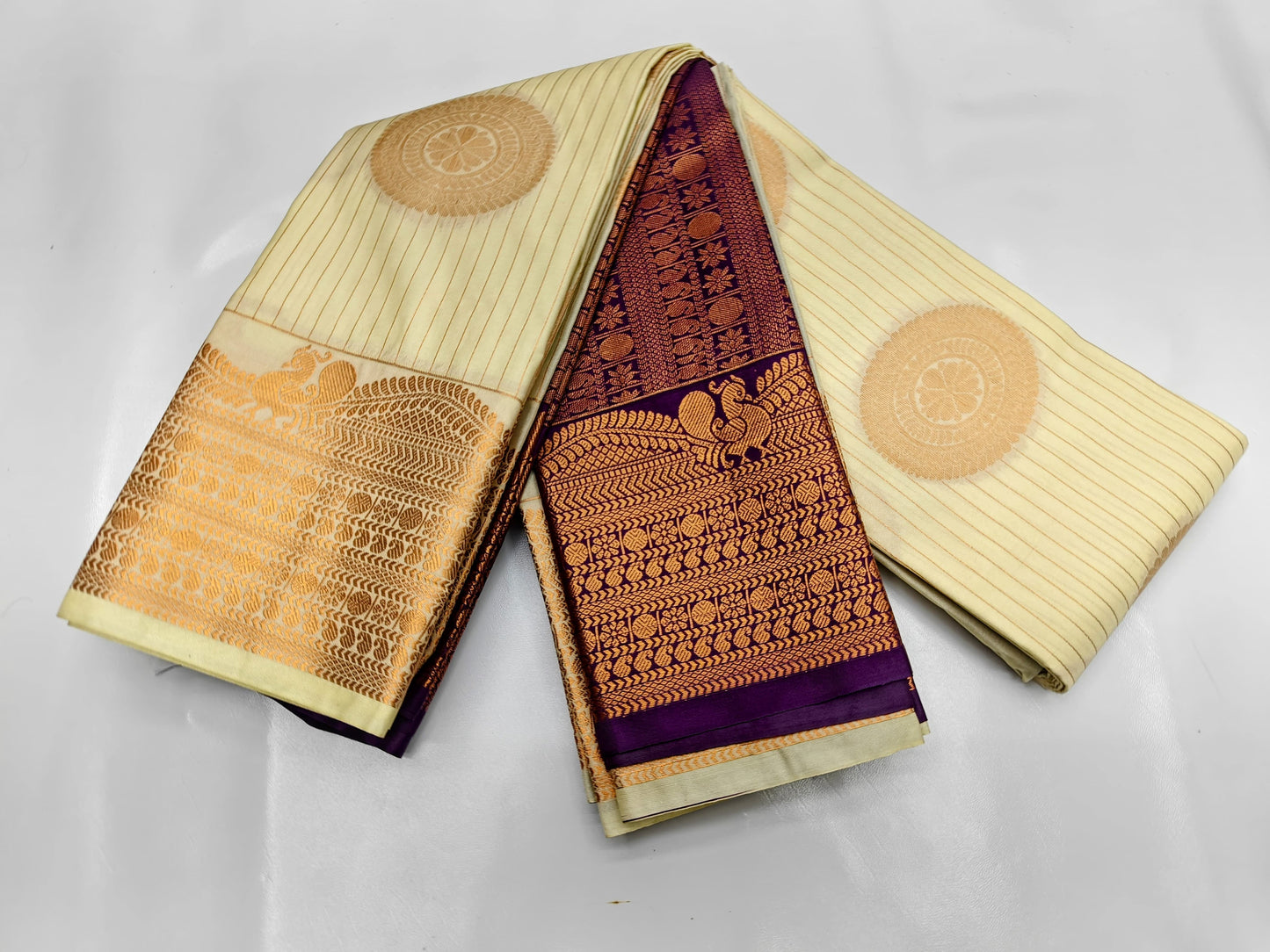 πΊ _Fancy Border SOFT SILK Sarees _πΊ