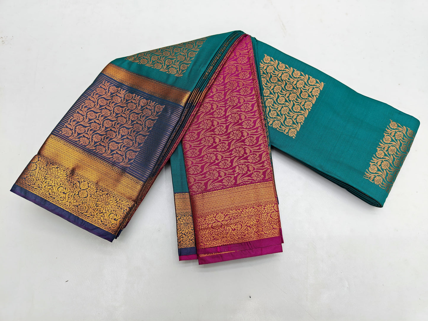 πΊ _Fancy Border SOFT SILK Sarees _πΊ