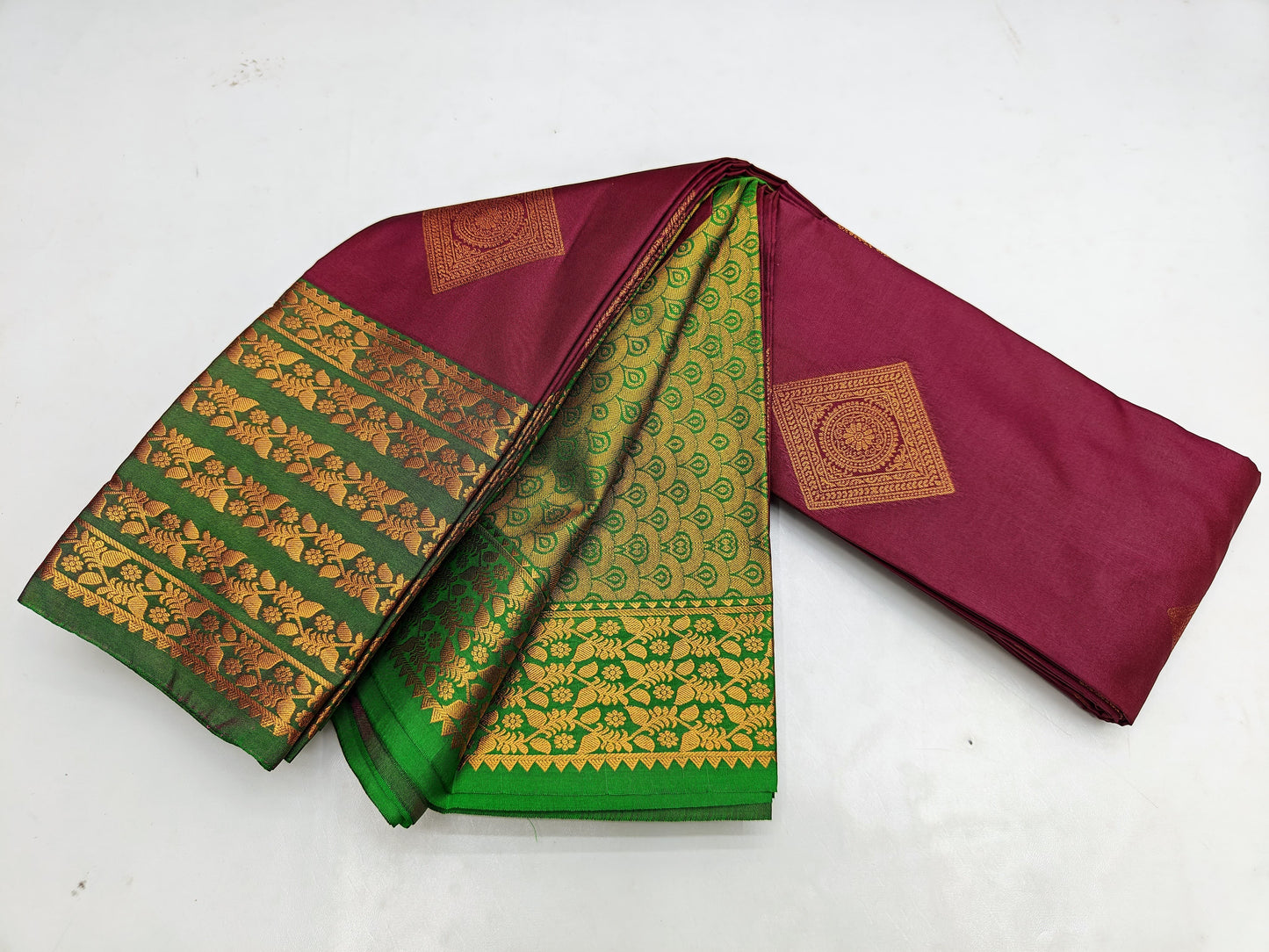 🌺 _Fancy Border SOFT SILK Sarees _🌺