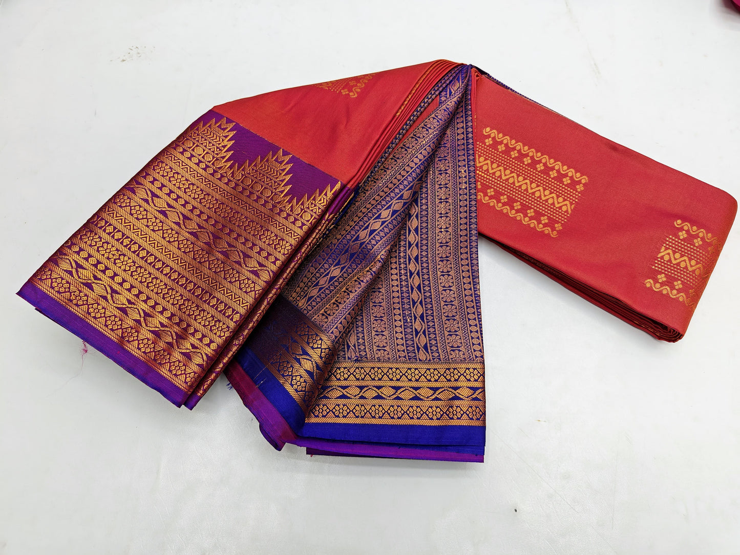 🌺 _Fancy Border SOFT SILK Sarees _🌺