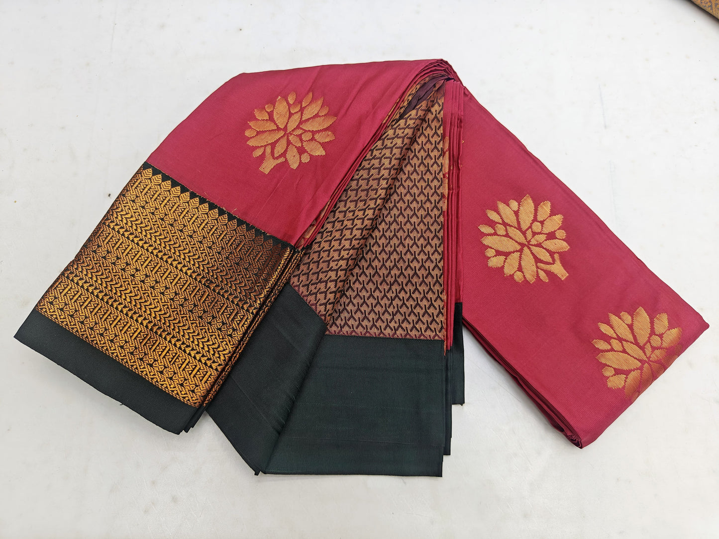 πΊ _Kuttu Border SOFT SILK Sarees _πΊ