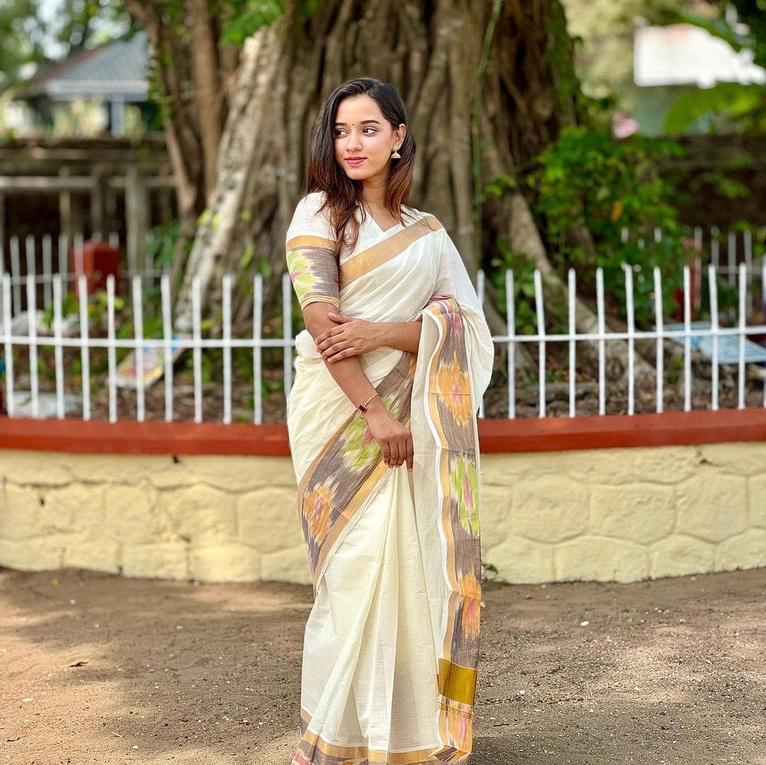 Fancy Border Kerala sarees