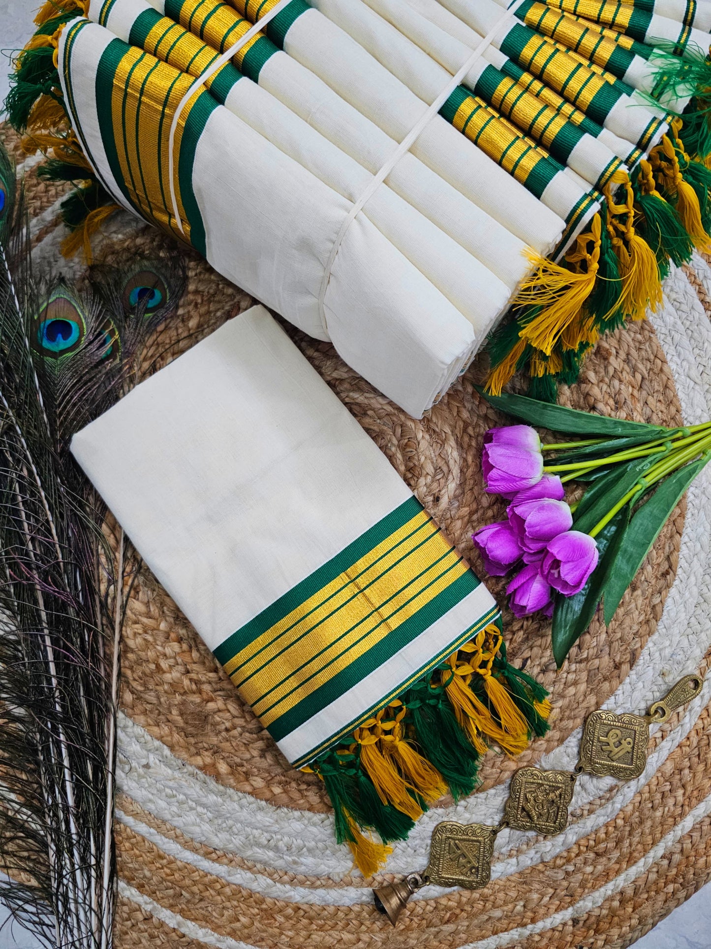 FANCY border Kerala saree