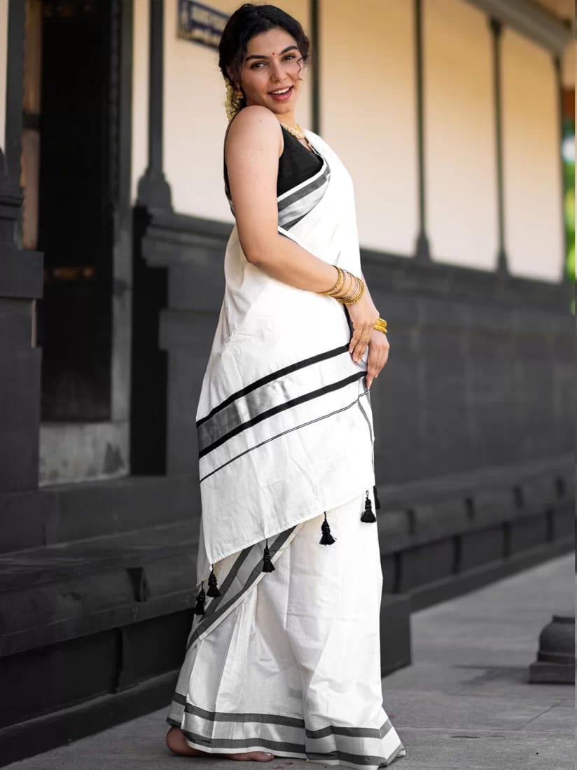 FANCY border Kerala saree