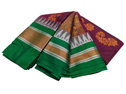 _Fancy Border SOFT SILK Sarees