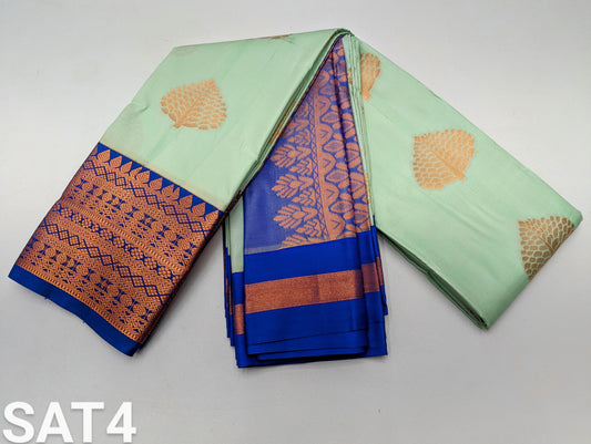 Fancy Kuttu Border SOFT SILK Sarees