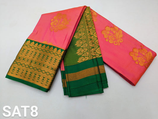 Fancy Kuttu Border SOFT SILK Sarees