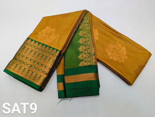 Fancy Kuttu Border SOFT SILK Sarees