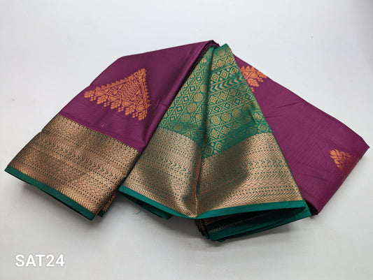 Luxury Yarn soft silk saree with Fancy Borde