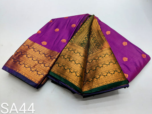 Fancy Border SOFT SILK Sarees