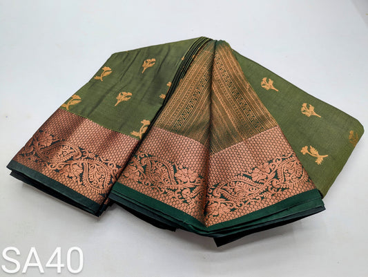 Fancy Border SOFT SILK Sarees