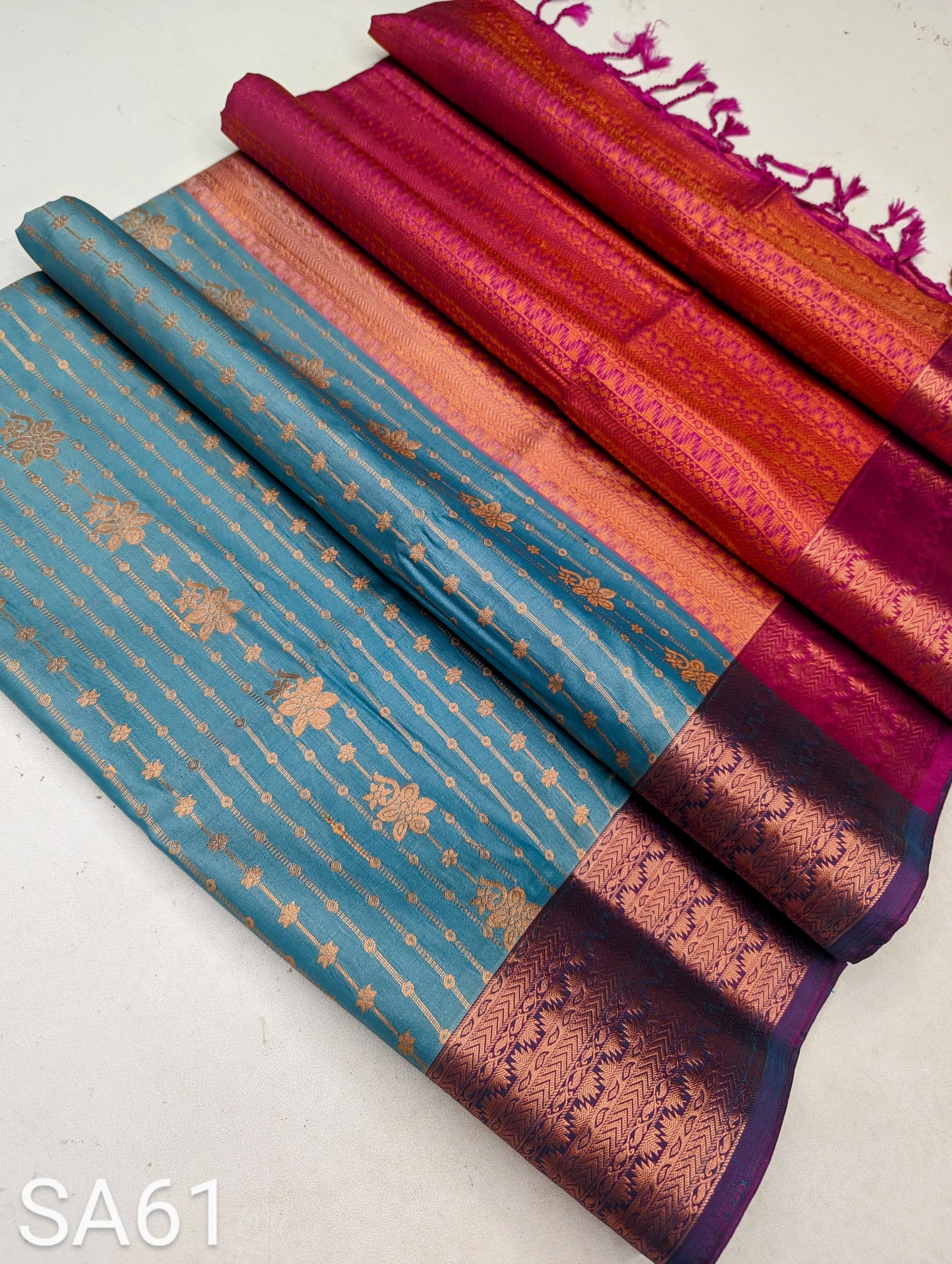 Fancy Border SOFT SILK Sarees