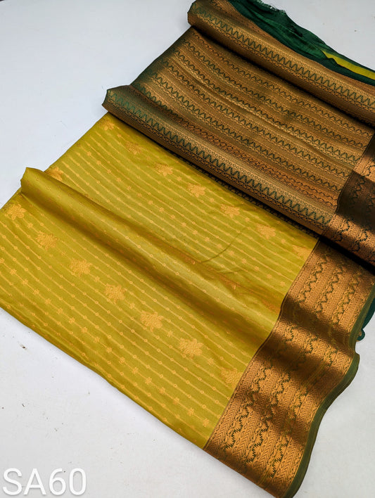 Fancy Border SOFT SILK Sarees