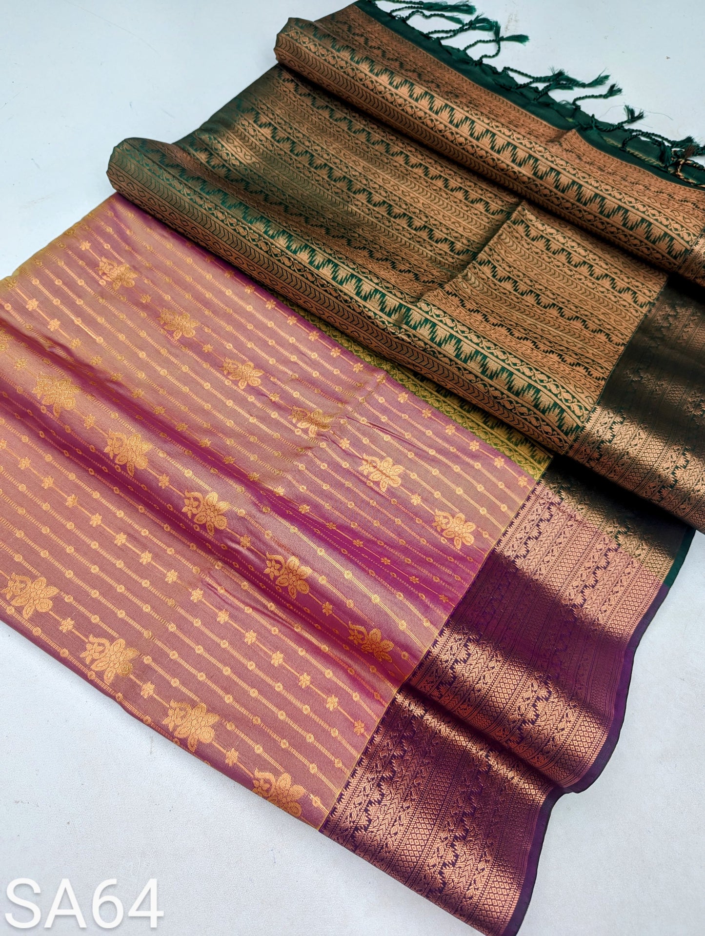 Fancy Border SOFT SILK Sarees