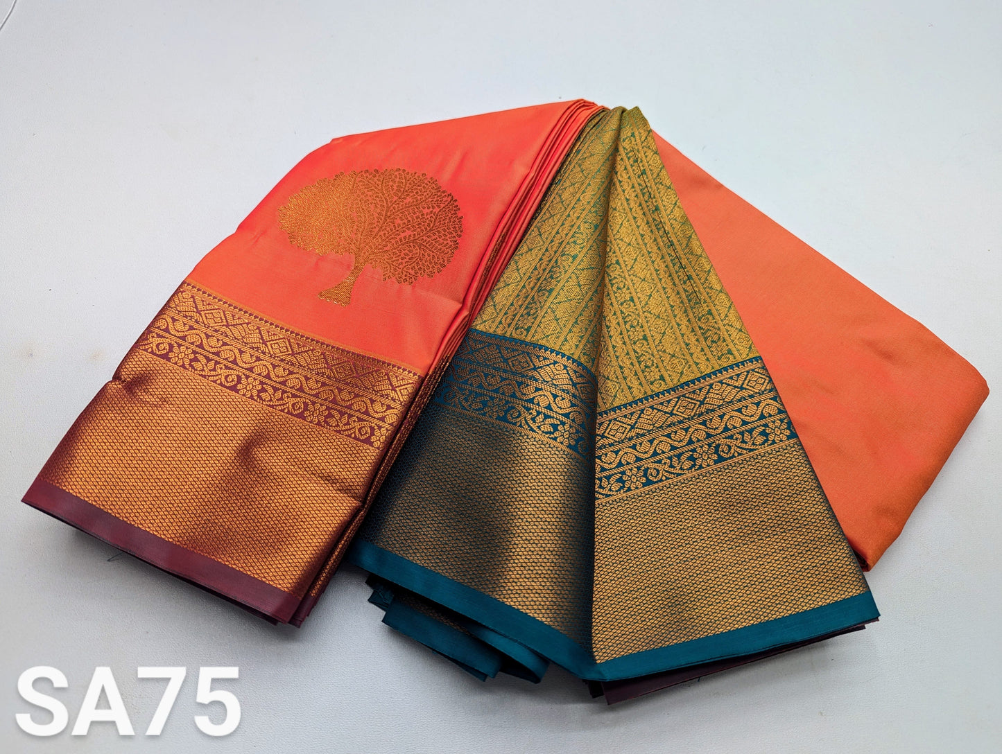 _Fancy Border Butta SILK Sarees