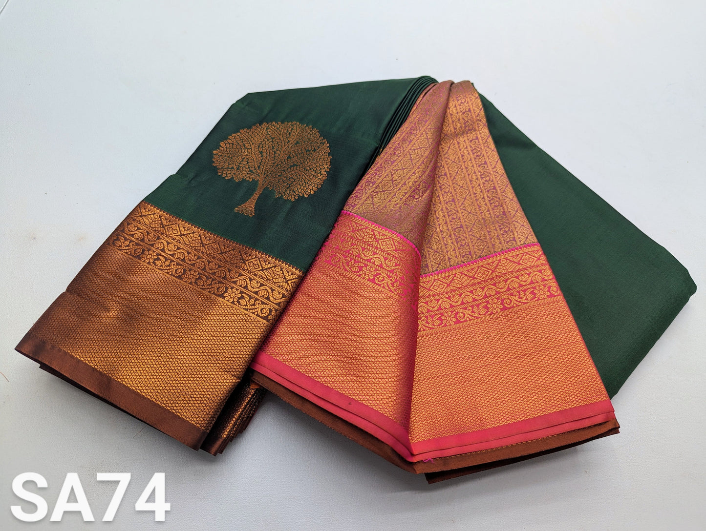 _Fancy Border Butta SILK Sarees