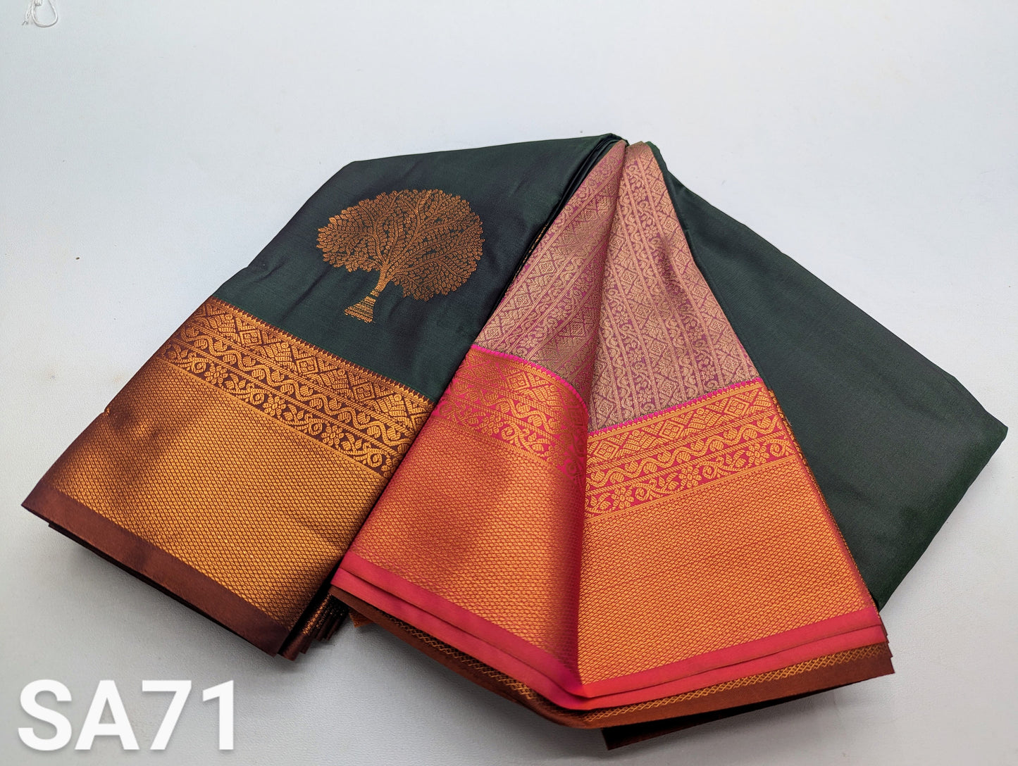 _Fancy Border Butta SILK Sarees