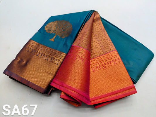 _Fancy Border Butta SILK Sarees