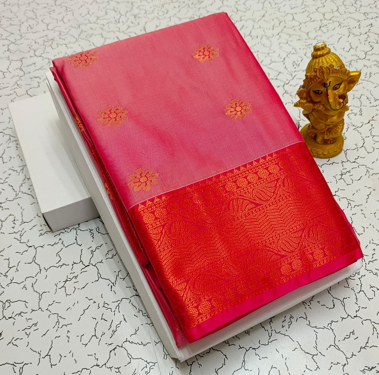 Fancy Border SOFT SILK Sarees