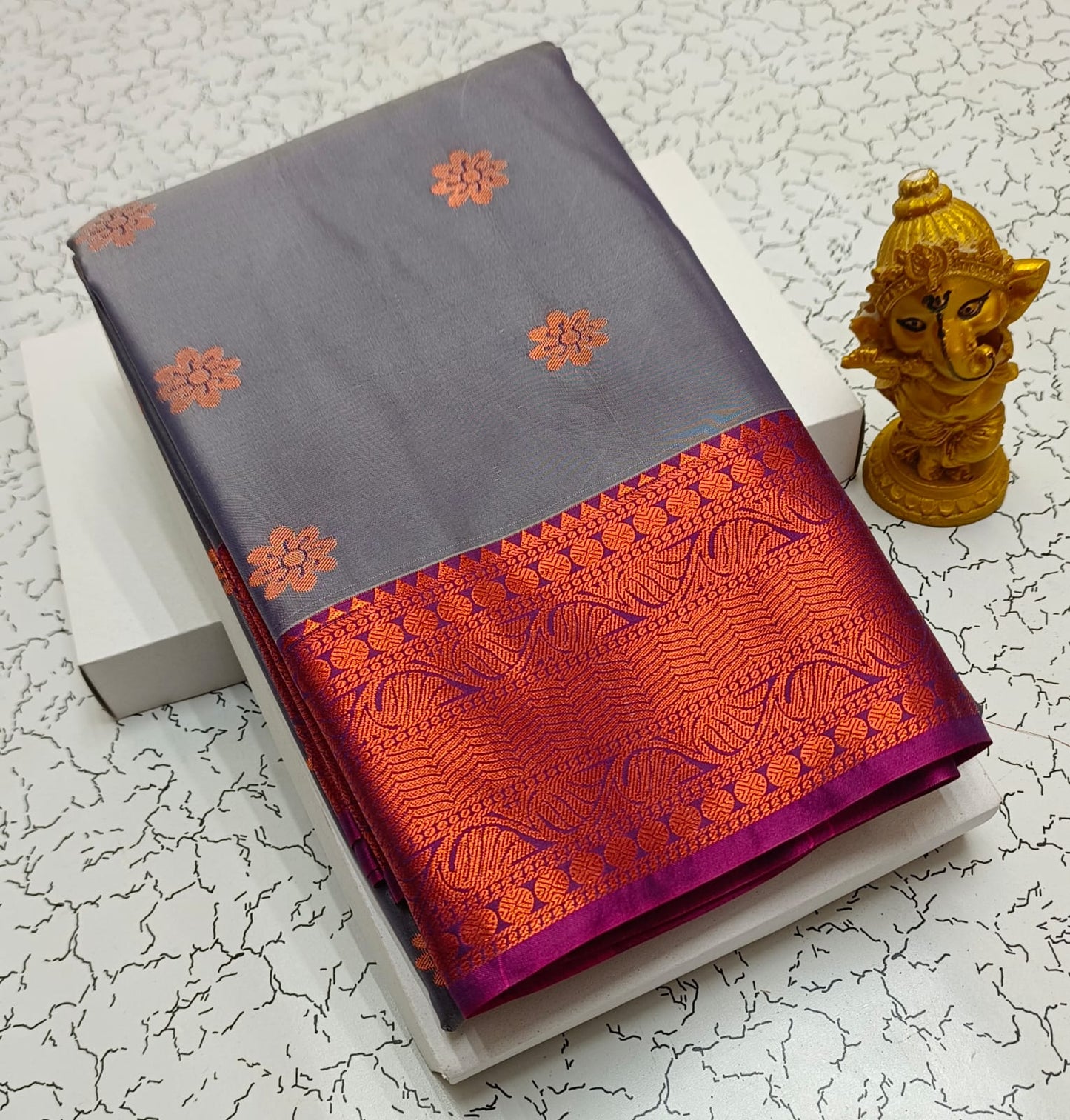 Fancy Border SOFT SILK Sarees