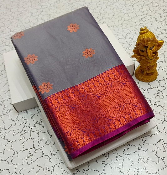 Fancy Border SOFT SILK Sarees