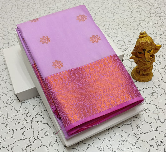 Fancy Border SOFT SILK Sarees