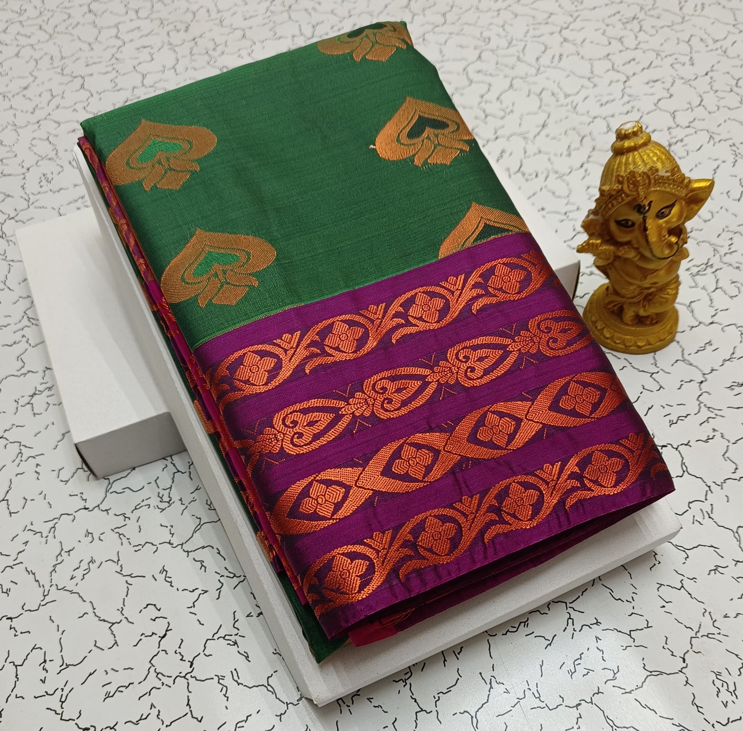 Fancy Border SOFT SILK Sarees