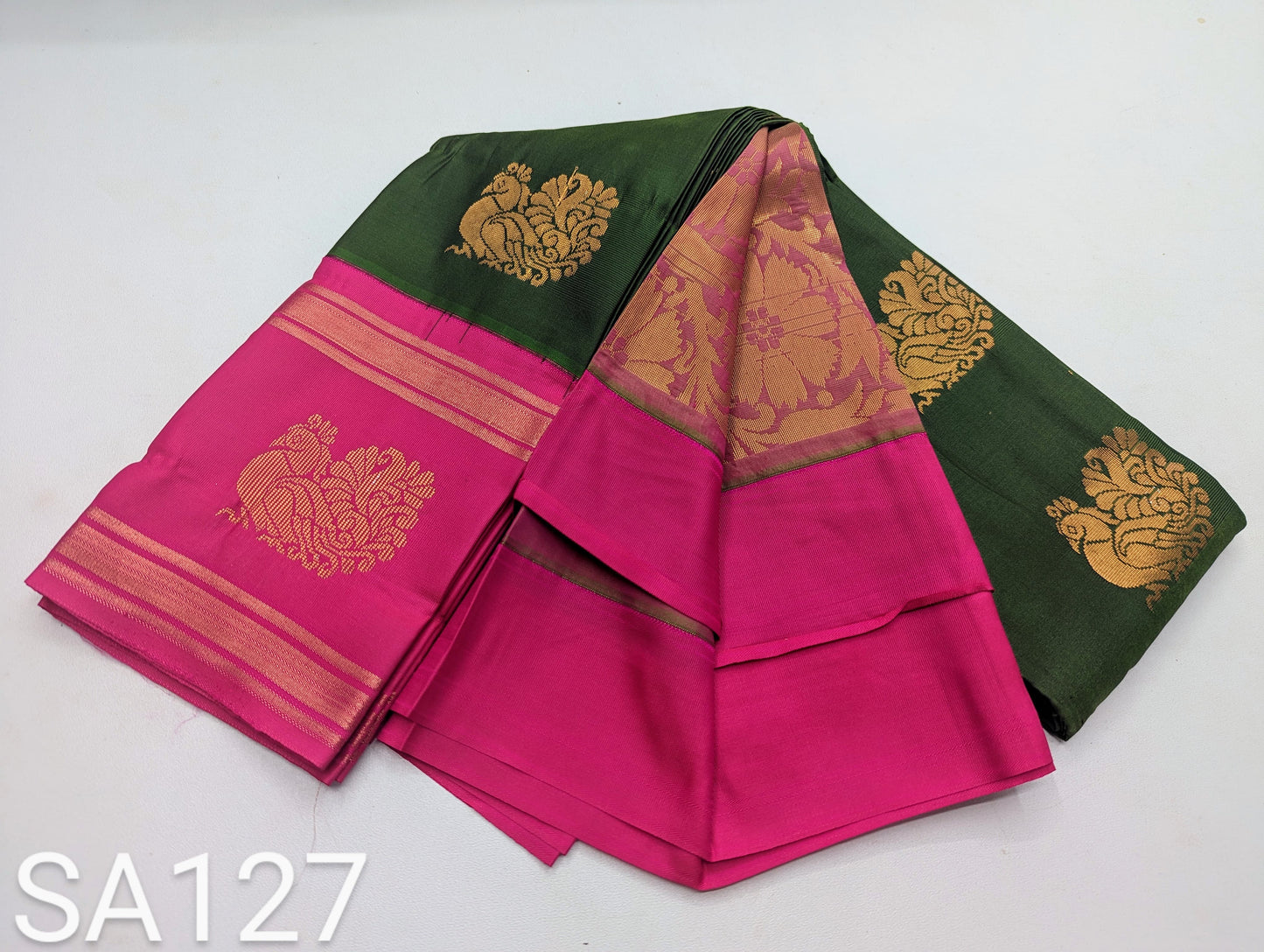 Fancy Kuttu Border SOFT SILK Sarees