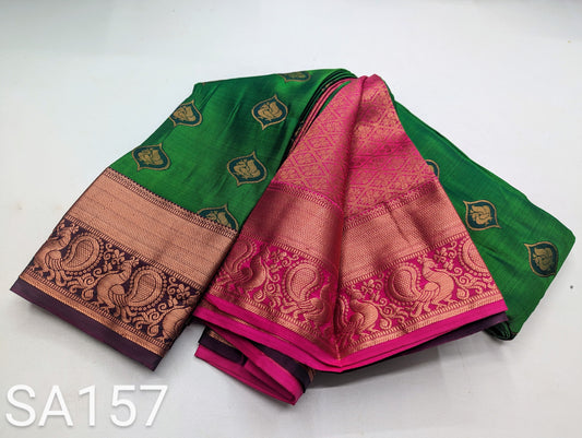 Fancy Border SOFT SILK Sarees