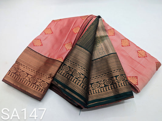 Fancy Border SOFT SILK Sarees