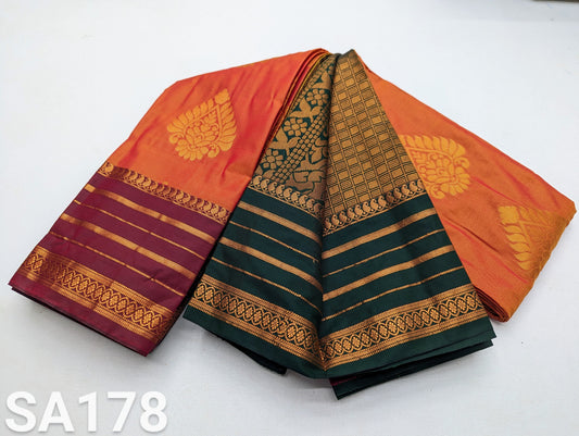 _Fancy Border SOFT SILK Sarees _