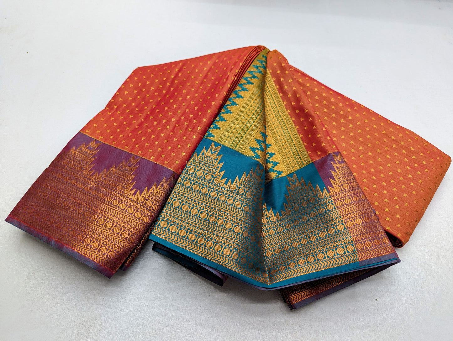 Fancy Border SOFT SILK Sarees