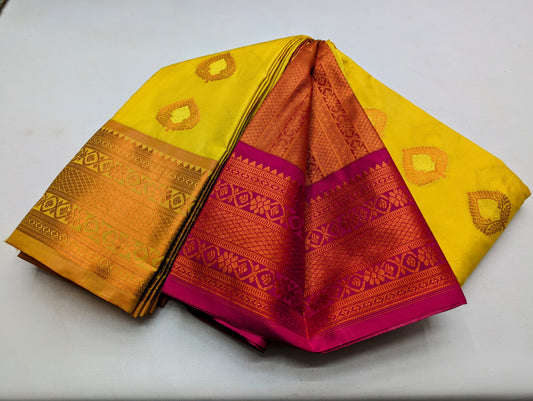 _Fancy Border SOFT SILK Sarees