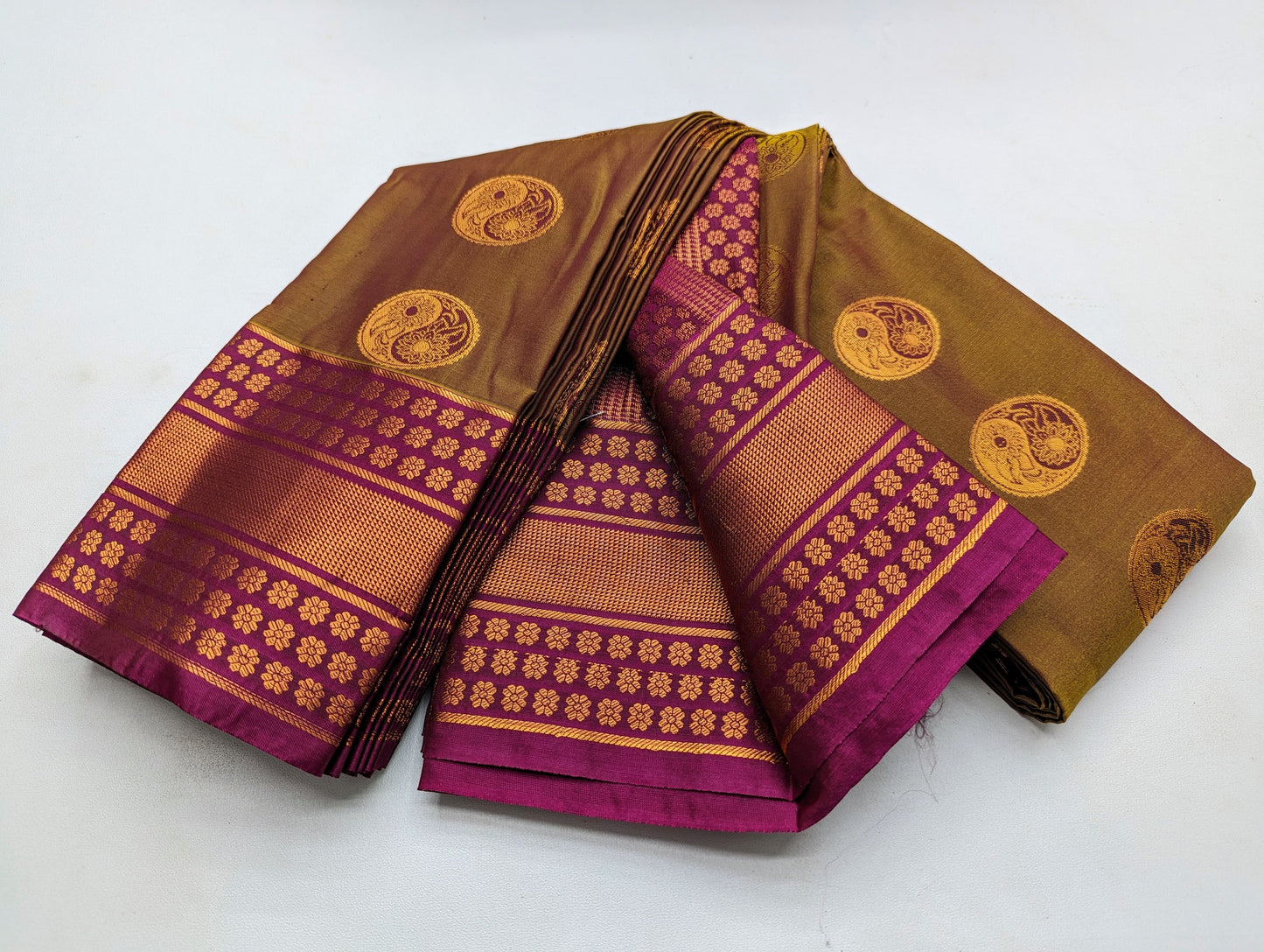 Fancy Border SOFT SILK Sarees