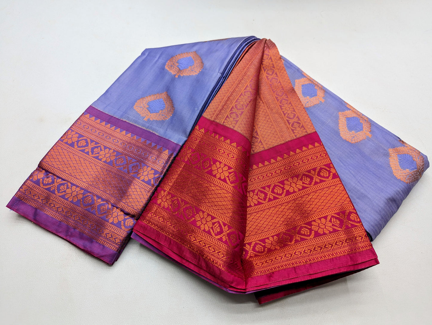 Fancy Border SOFT SILK Sarees