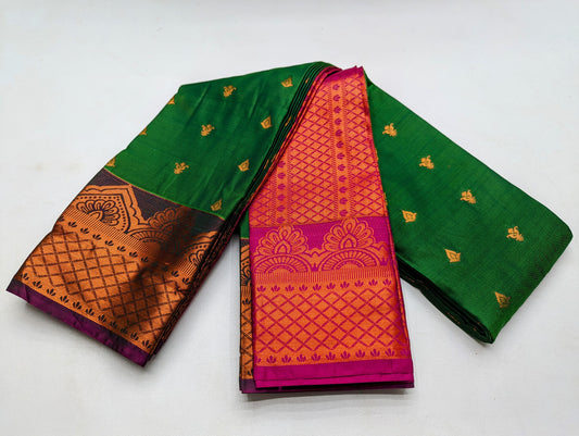 Fancy Border SOFT SILK Sarees