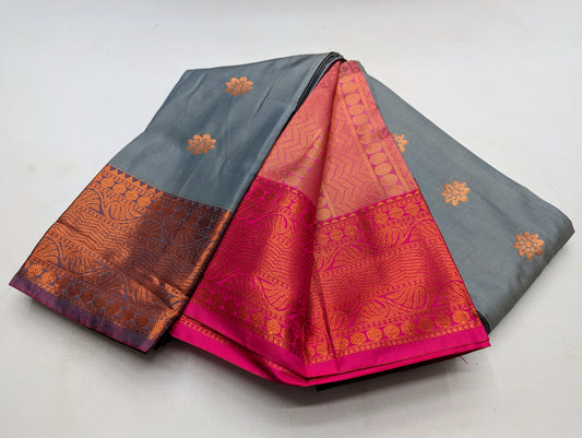 Fancy Border SOFT SILK Sarees