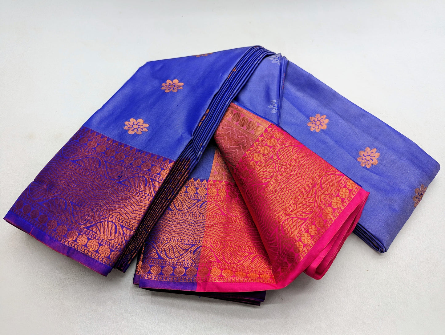 Fancy Border SOFT SILK Sarees