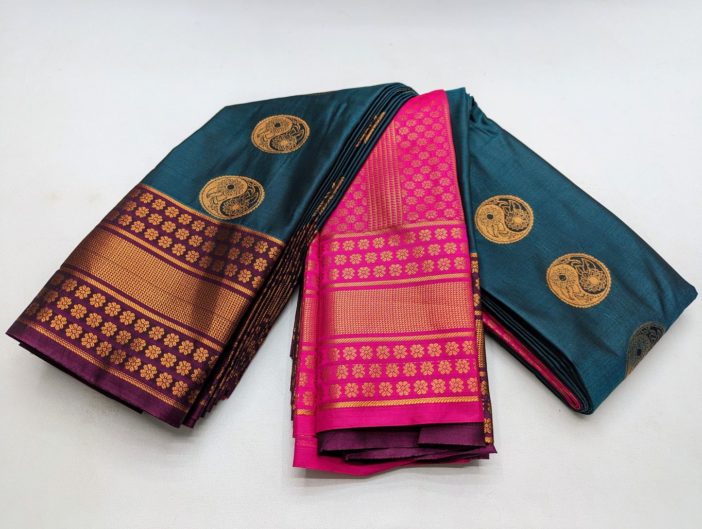 Fancy Border SOFT SILK Sarees