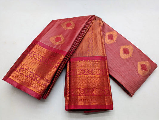 Fancy Border SOFT SILK Sarees