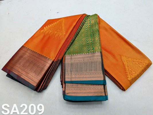 Fancy Border SOFT SILK Sarees