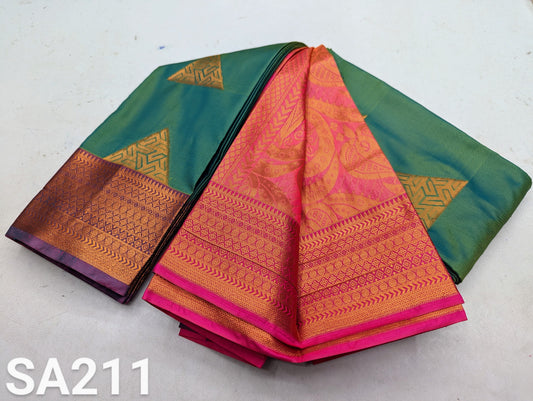 _Fancy Border SOFT SILK Sarees _