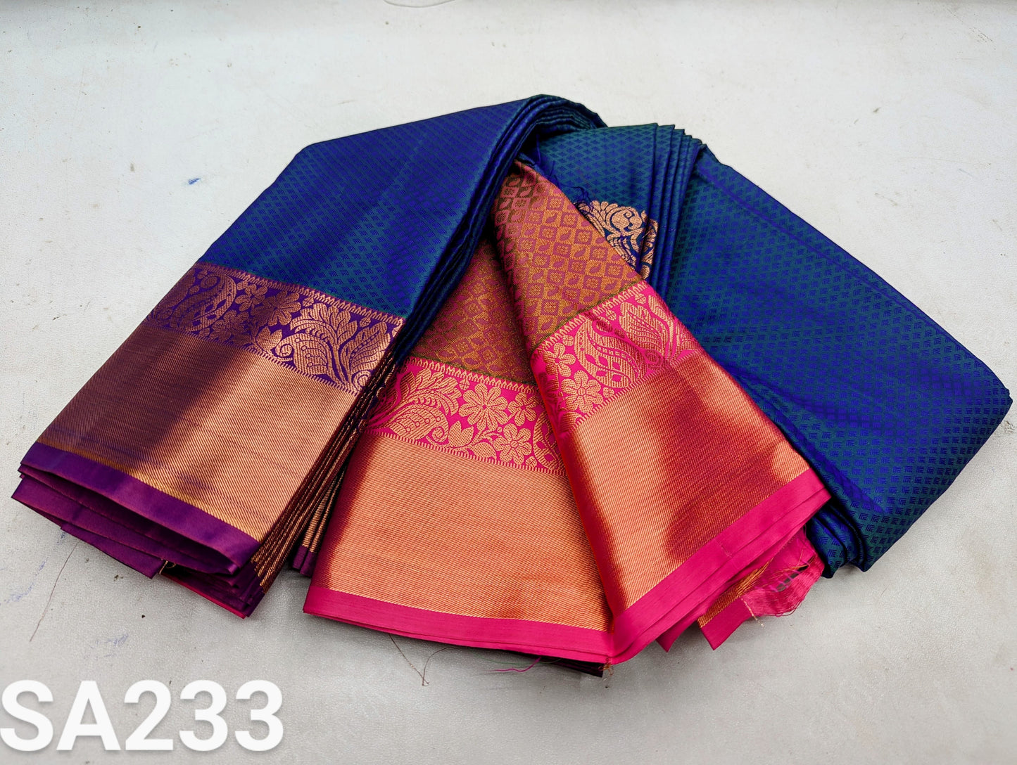 _Fancy Border SOFT SILK Sarees