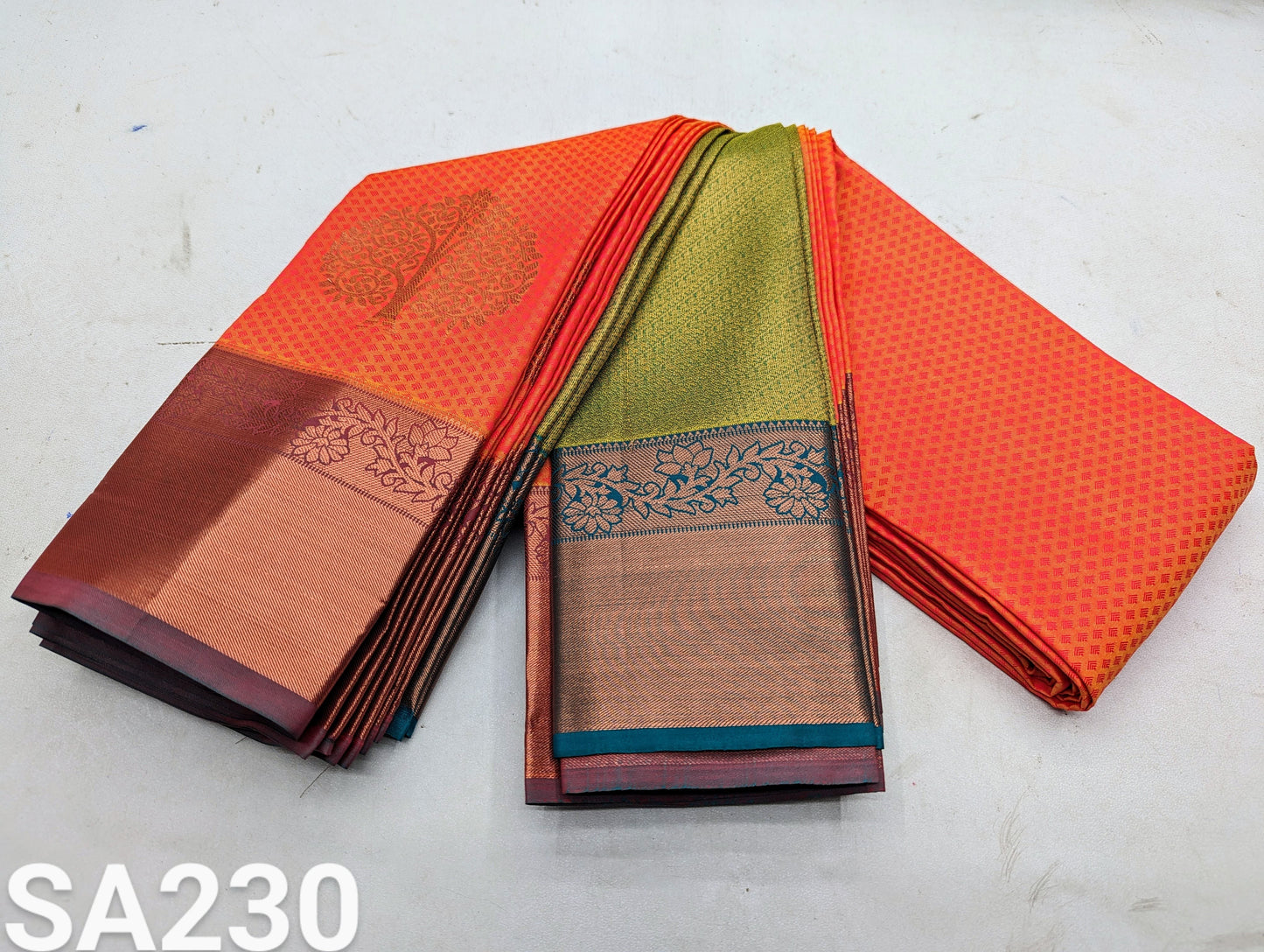 _Fancy Border SOFT SILK Sarees