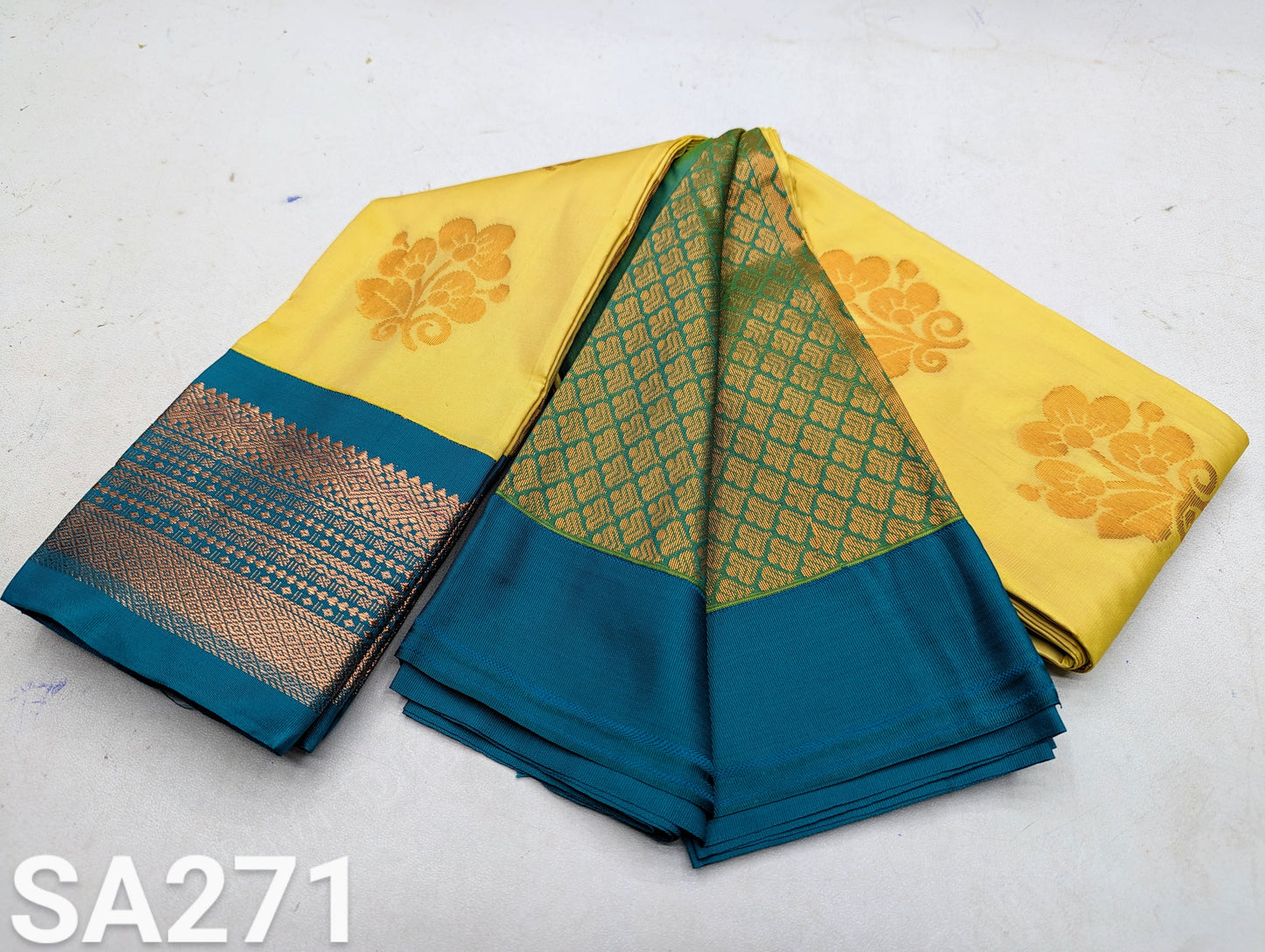 _Fancy Kuttu Border SOFT SILK Sarees