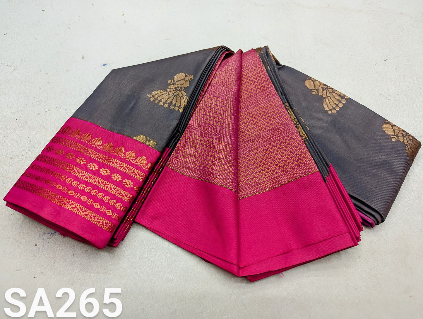 _Fancy Kuttu Border SOFT SILK Sarees