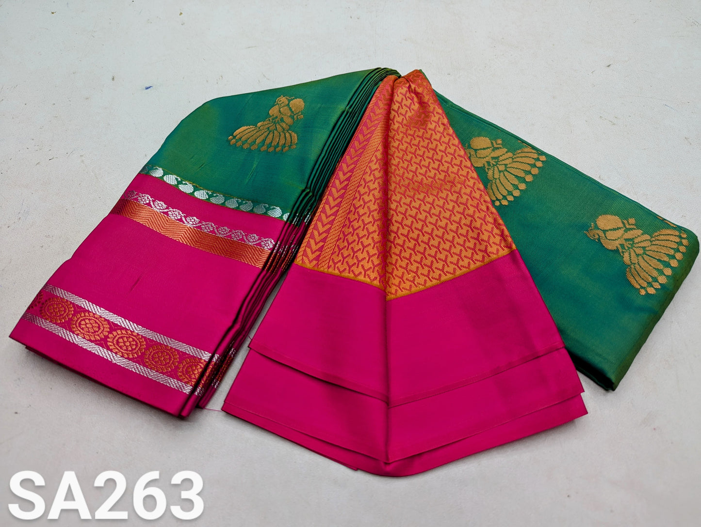 _Fancy Kuttu Border SOFT SILK Sarees